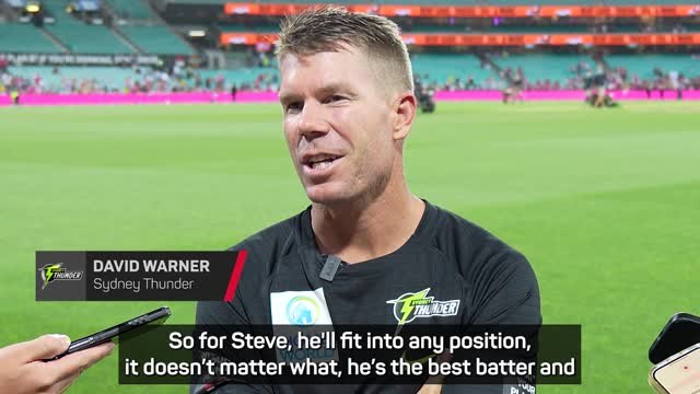 Warner 'looking forward' to Smith opening the batting