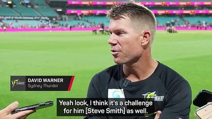 Warner 'looking forward' to Smith opening the batting