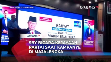 Momen SBY Bicara Kejayaan Partai saat Kampanye di Majalengka, Ungkit Gaji 10 Tahun Tak Naik
