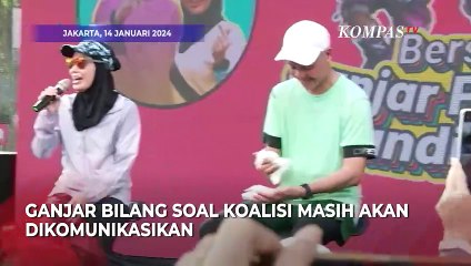 Jawab Ganjar Ditanya soal Kemungkinan Koalisi dengan AMIN