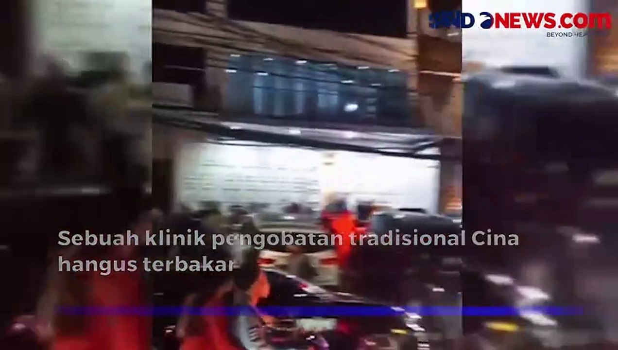 Klinik Pengobatan Tradisional Cina di Jakut Hangus Terbakar