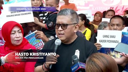 Respons Hasto PDIP soal TKN Prabowo-Gibran Gaungkan Narasi Pemilu Satu Putaran