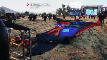 شاهد: بالونات ملونة في سماء سانتياغو مع انطلاق المهرجان الدولي للبالونات في تشيلي