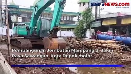 Pengerjaan Proyek Jembatan Mampang di Depok Molor, Ini Alasannya
