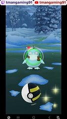 Pokémon GO-Shiny Holiday Attire Psyduck