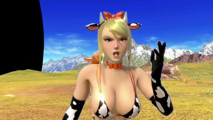 SSBU ryona moo moo girl Superspicy Curry Animations