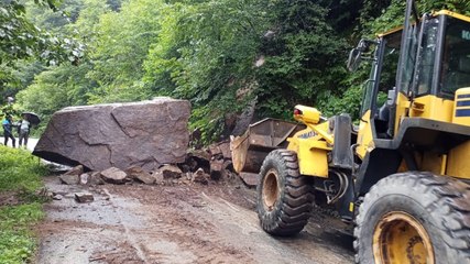 Artvin'de 'kaya düşme' korkusu! Heyelanlarda 3 kat artış