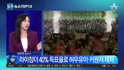 투표지 한 장씩 직접 공개…대만 수개표 화제