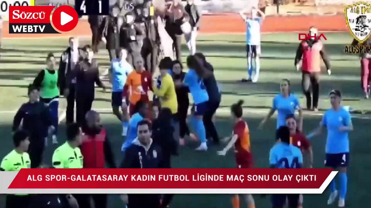 ALG Spor - Galatasaray kadın futbol ligi maçı sonunda yaşananların yankıları sürüyor