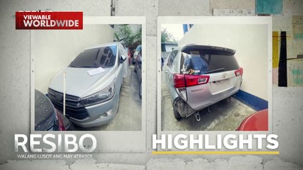 Na-carnap na sasakyan, kulang-kulang na ang piyesa matapos ma-impound sa Laguna?! | Resibo