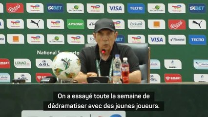 Côte d’Ivoire - Gasset : “L’essentiel, c’était de gagner ce match”