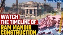 Ram Mandir: L&T Shares Timeline Video of Temple Construction in Ayodhya | Oneindia News