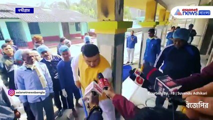 নিজের হাতে মন্দিরের চাতাল মুছলেন শুভেন্দু, রাম মন্দির উদ্বোধনের আগে স্বচ্ছতা অভিযান বিজেপির