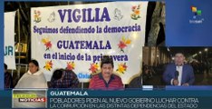 Guatemala: Representantes campesinos e indígenas se suman a vigilia
