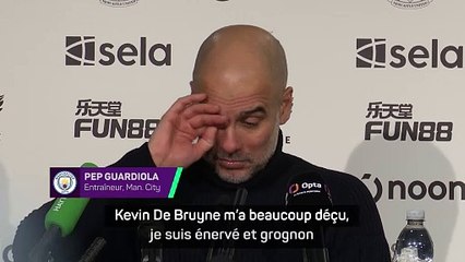 Guardiola salue la "légende" Kevin de Bruyne après son retour fracassant
