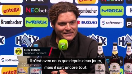 Terzic : "Sancho nous a encore montré aujourd'hui de quoi il était capable"
