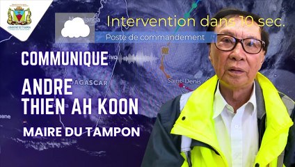 André Thien Ah Koon s'adresse à la population