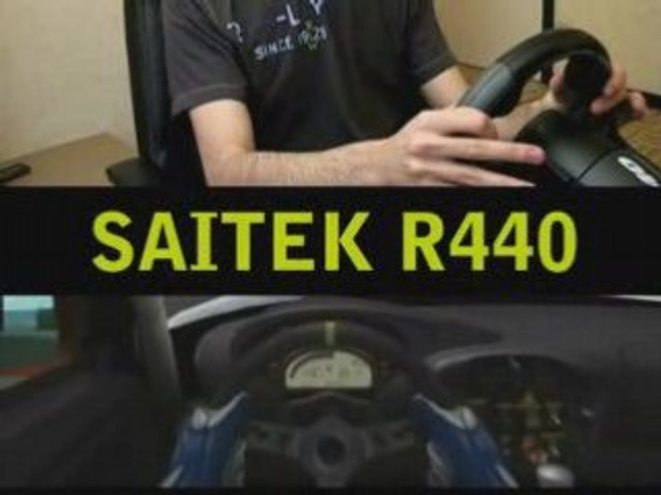 Test du volant Saitek R440