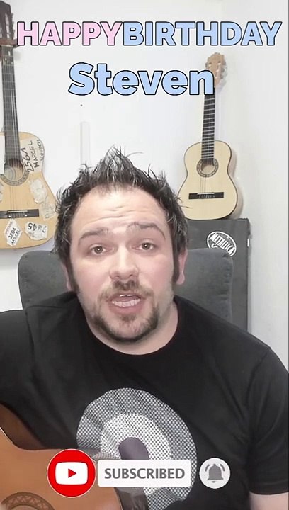 Happy Birthday, Steven! Geburtstagsgrüße an Steven