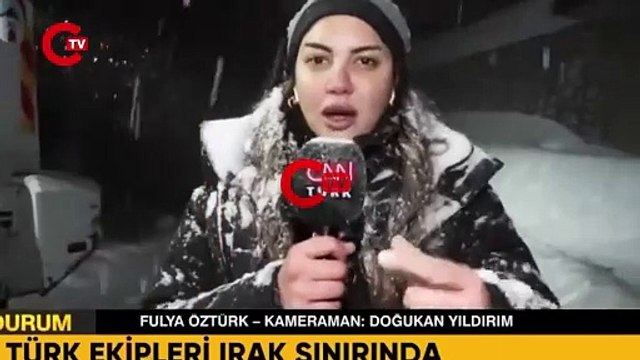 Fulya Öztürk tepki topladı: Sınır noktasından yayında o sözleri söyledi...