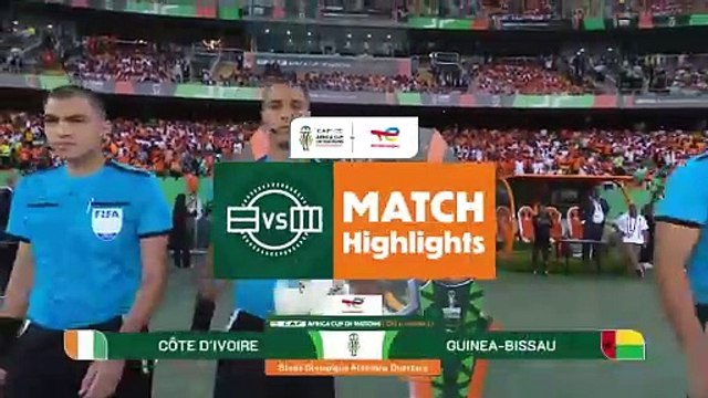 HIGHLIGHTS - Côte d'Ivoire 2-0 Guinea-Bissau AFCON CAN 2024
