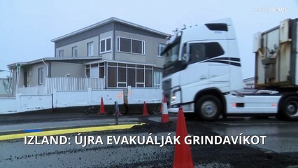 Újra evakuálják az izlandi Grindavíkot