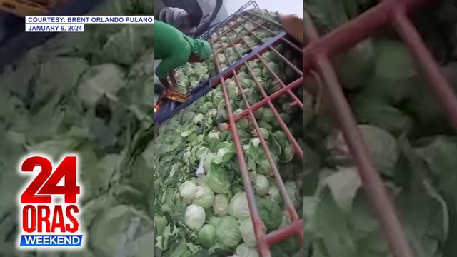 Ilang gulay, bagsak-presyo ngayon dahil maraming supply; bentahan ng bigas, matumal sa ilang pamilihan dahil sa mataas na presyo | 24 Oras Weekend