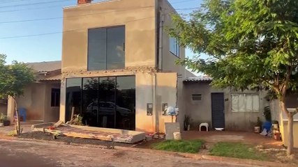 Tragédia: menina tem as duas pernas amputadas e menino sofre TCE grave após laje desabar em Foz