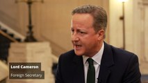Lord Cameron defends airstrikes in Yemen after Houthi attack