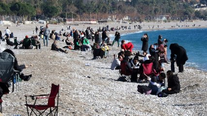 Ocak ayında deniz keyfi