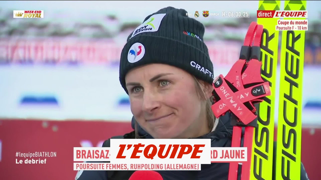 Justine Braisaz-Bouchet : « C'est la manière qui me frustre aujourd'hui » - Biathlon - CM (F)