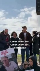 Familles des otages à la frontière de gaza