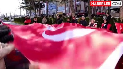 Bingöl'de Şehitler İçin 'Teröre Lanet' Eylemi Düzenlendi