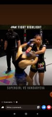 Women UFC Super Girl VS Vanderyava