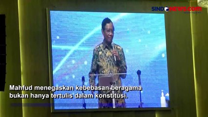 Mahfud MD Kunjungi Dua Gereja di Medan, Tekankan Kebebasan Beragama dalam Keseharian