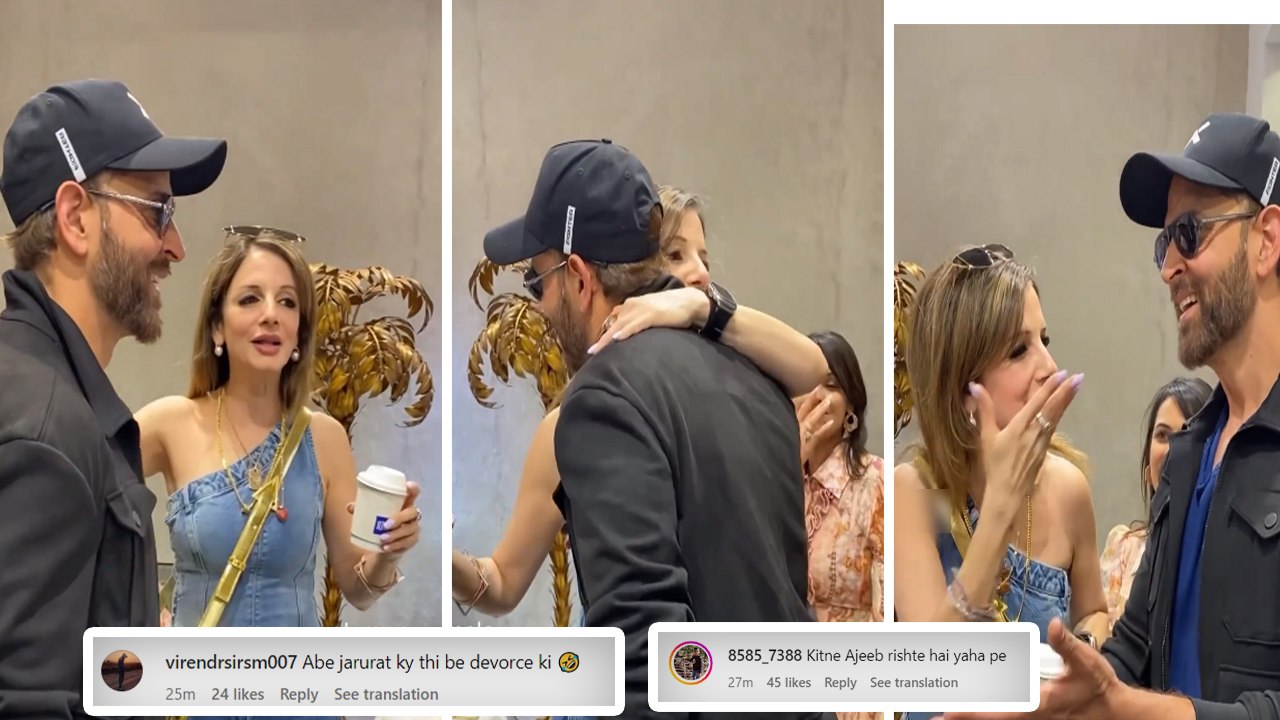 Hrithik Roshan और Ex Wife Sussanne Khan को Divorce के बाद ऐसे देख भड़के लोग, Video Viral! FilmiBeat
