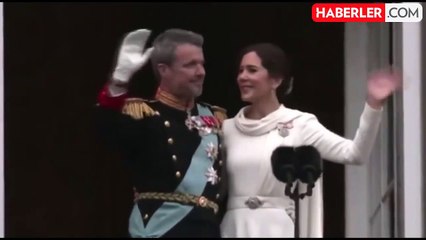 Danimarka Kraliçesi II. Margrethe, tahtı en büyük oğlu Prens Frederik'e devretti