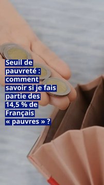 Seuil de pauvreté : comment savoir si je fais partie des 14,5 % de Français « pauvres » ?