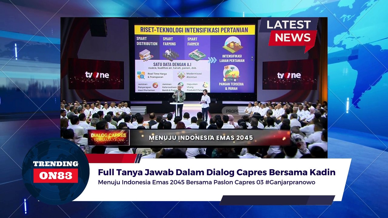 Full Tanya Jawab Capres 03 Dalam Dialog Capres Bersama Kadin#1