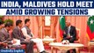 India-Maldives Diplomatic Meeting Amidst Military Tensions | Oneindia News