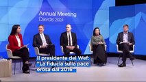 World economic forum di Davos: in agenda clima, guerre e cooperazione globale