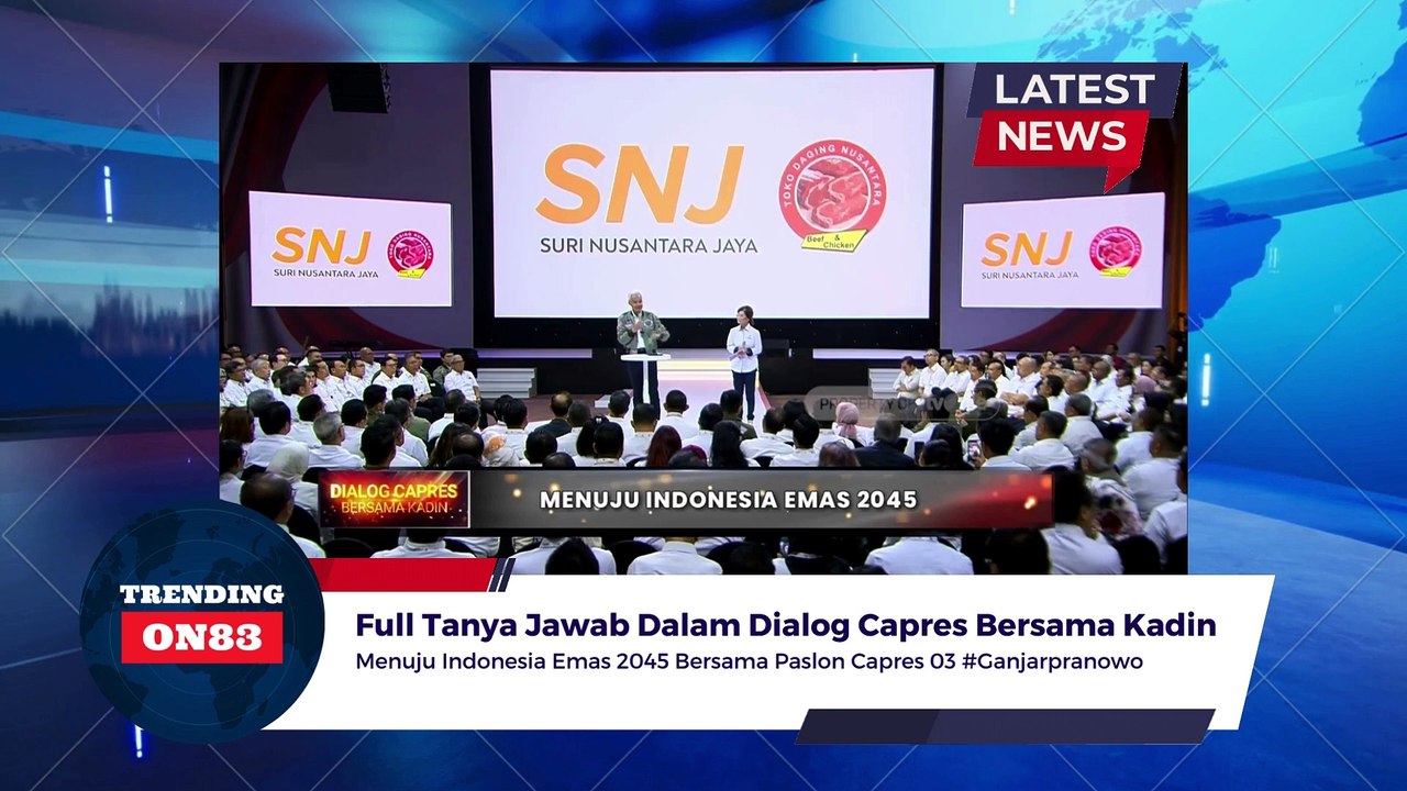 Full Tanya Jawab Capres 03 Dalam Dialog Capres Bersama Kadin#2