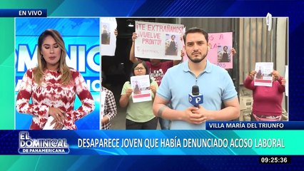 VMT: desaparece joven de 24 años que había denunciado acoso laboral