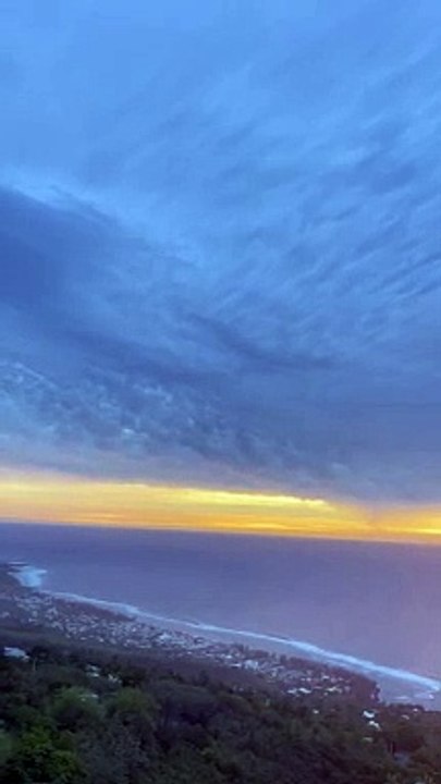 Le coucher de soleil sous l'influence de Belal