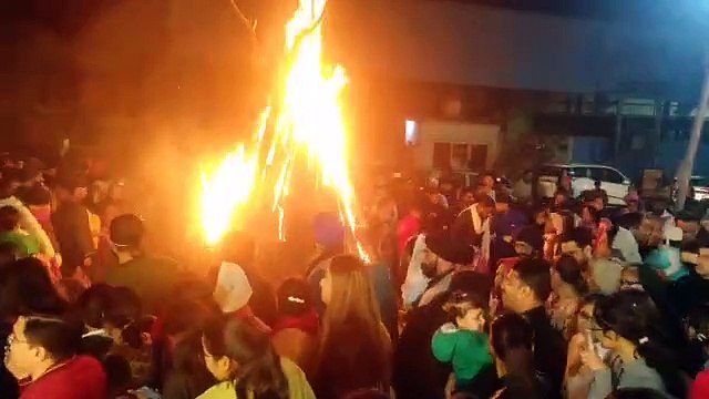 video...लोहड़ी और लाल लोई का छाया उल्लास, अग्नि परिक्रमा कर मांगी खुशहाली