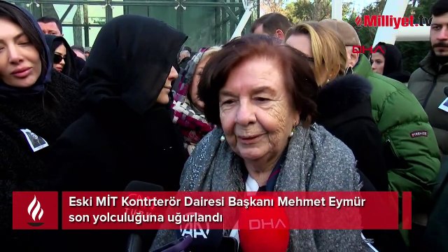 Mehmet Eymür son yolculuğuna uğurlandı