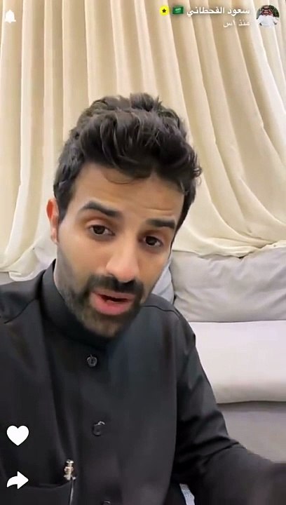 عبر مقطع مُصوّر: سعود القحطاني يرد على حذف التيك توك  لحسابه