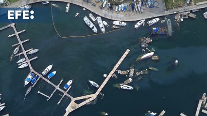 Video herunterladen: Ambientalistas alertan del daño a corales por la falta de retiro de yates y embarcaciones en Acapulco tras Otis