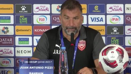 Bahreïn - Pizzi : ''Notre objectif est d'accéder au prochain tour''