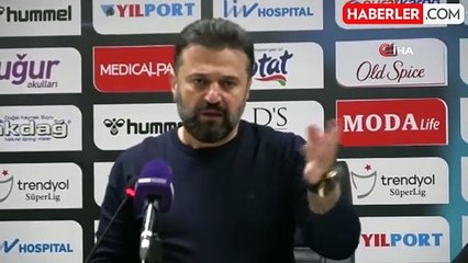 Bülent Uygun: 'Çok eksiğimiz vardı, istediğimiz oyunu oynayamadık'